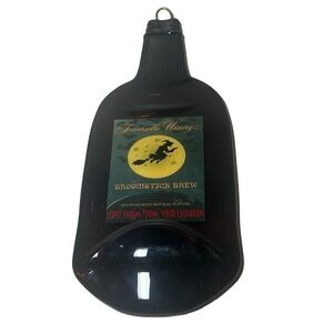 Flattened wine bottle charcuterie Tomasello WineryBroomstick Brew